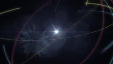 水珠和光线交织的背景元素视频视频的预览图